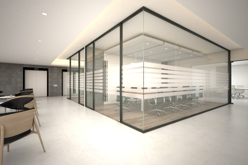 glass office